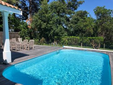 Location de vacances en maison (avec piscine) 6 personnes à MOLIETS ET MAA (40)