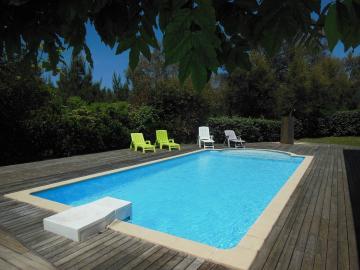 Location de vacances en maison (avec piscine) 6 personnes à MOLIETS ET MAA (40)