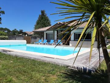 Location de vacances en maison  6 personnes à MOLIETS ET MAA 