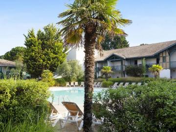 Location de vacances en apartment (avec piscine) 4 personnes à MOLIETS ET MAA (40)