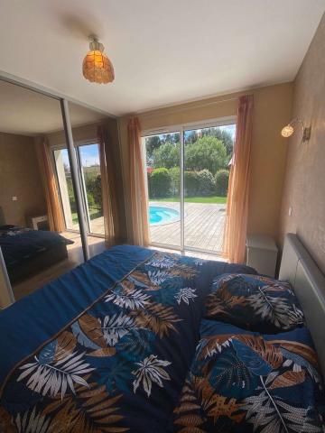 Holiday rental in house (with pool) 6 persons VIELLE-SAINT-GIRONS (40)
