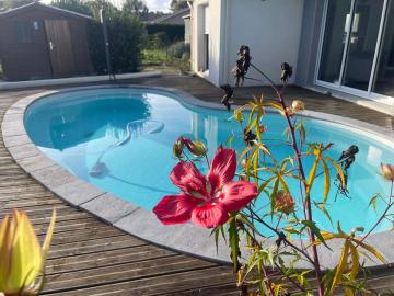Location de vacances en maison (avec piscine) 6 personnes à Vielle Saint Girons (40)