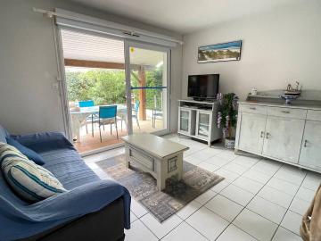 Location de vacances en maison mitoyenne  5 personnes à MOLIETS ET MAA (40)