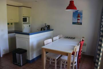 Location de vacances en maison mitoyenne (avec piscine) 4 personnes à MOLIETS ET MAA (40)