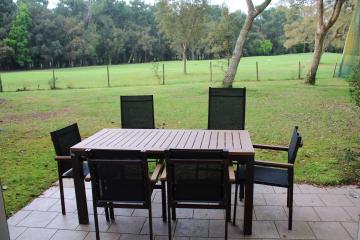 Location de vacances en maison mitoyenne (avec piscine) 4 personnes à MOLIETS ET MAA (40)