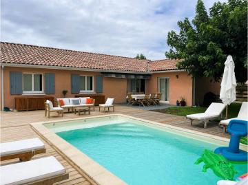 Location de vacances en house (avec piscine) 8 personnes à LINXE (40)