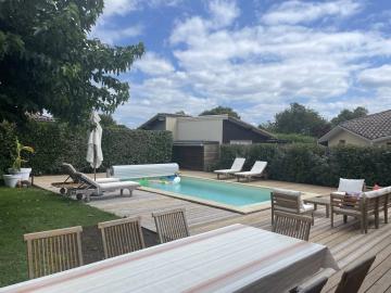 Location de vacances en maison (avec piscine) 8 personnes à LINXE (40)