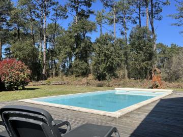 Location de vacances en maison (avec piscine) 6 personnes à MOLIETS ET MAA (40)