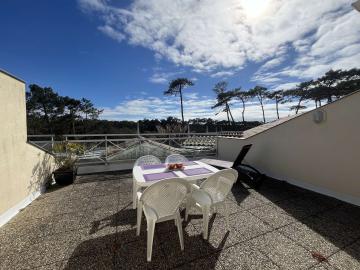 Location de vacances en appartement (avec piscine) 6 personnes à MOLIETS ET MAA (40)