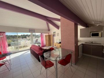 Location de vacances en appartement (avec piscine) 6 personnes à MOLIETS ET MAA (40)