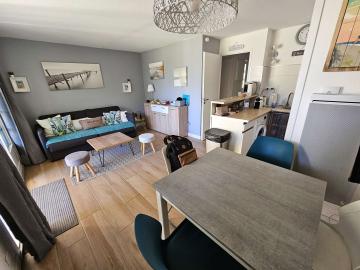 Location de vacances en appartement (avec piscine) 6 personnes à MOLIETS ET MAA (40)