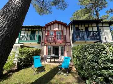 Location de vacances en maison mitoyenne (avec piscine) 5 personnes à MOLIETS ET MAA (40)