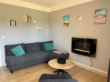 Location de vacances en maison mitoyenne (avec piscine) 5 personnes à MOLIETS ET MAA (40)