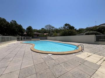 Location de vacances en maison mitoyenne (avec piscine) 6 personnes à MOLIETS ET MAA (40)